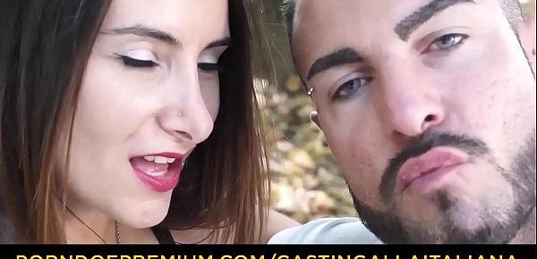  CASTING ALLA ITALIANA - Hot anal audition with Italian first-timer Debby Love